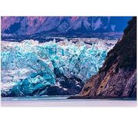 Jigsaw Puzzle for Adults Hubbard Glacier Calving Climate Glacier Accidents Disasters Blue Close Puzzle Game for Youthren Home Decor Family Games Toy Gifts_500pcs
