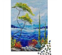 Jigsaw Puzzle for Adults, Illusion of Silence, 1000 Pieces, 70x50cm/1000pcs; A Calm After-work Activity; Low-dust White Cardboard Pieces