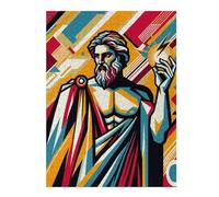 Jigsaw Puzzle for Adults, King of The Gods Zeus, 500 PCS