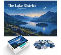 Jigsaw Puzzle for Adults Lake District Night 1000pcs (52x38cm) Challenge | For a calm Advent activity, this adult jigsaw puzzle with 1000 pieces offers a classic activity for Christmas.