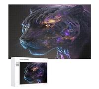 Jigsaw Puzzle for Adults Leopard 1000 Piece Suitable for Children over 12 Years Old Wooden Puzzles （75×50cm）