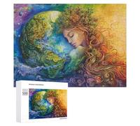 Jigsaw Puzzle for Adults, Mother Earth Harmony And Balance, 500 PCS
