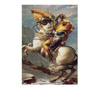 Jigsaw Puzzle for Adults, Napoleon Crossing The Alps, 300 PCS