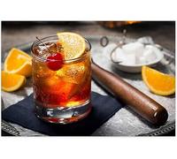 Jigsaw Puzzle for Adults Old Fashioned Cocktail for Youthren Challenging DIY Large Puzzle Educational Toy Funny Family Games Unique Home Decor Gifts_300pcs