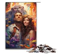 Jigsaw Puzzle for Adults Owners And Animals 1000 Pieces Puzzle Great Gift Suitable for And Teenager 14 And Up 1000 PCS(75x50cm)