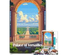 Jigsaw Puzzle for Adults, Palace of Versailles View, 500 PCS