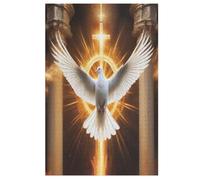 Jigsaw Puzzle for Adults Peace Dove 1000 Piece Jigsaw Puzzles Wood Puzzle Adults And Children Challenging Game （78×53cm）