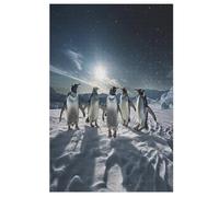 Jigsaw Puzzle for Adults Penguins 1000 Piece Suitable for Children over 12 Years Old Wooden Puzzles （78×53cm）