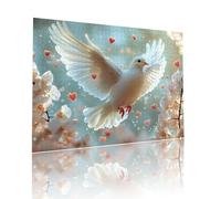 Jigsaw Puzzle for Adults Pigeon Difficult 5000 pieces Adult Kids Toddler Puzzles Age 4-6 Bird Mini Jigsaws 5-8 Year Olds Toys, Fun Challenging Brainteasing, for Decoration and Gifts 41.3x61.4in t-126