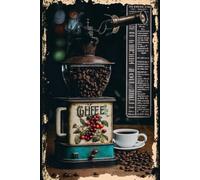 Jigsaw Puzzle for Adults Retro Coffee Maker DIY Beginner Simple Version Painting Kit, Classic Landscape Art - Great for Home Decor Garden Decor_1000pcs