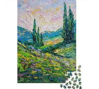 Jigsaw Puzzle for Adults, Silence of The Hills, 1000 Pieces, 38x26cm/1000pcs; A Calm After-work Activity; Low-dust White Cardboard Pieces