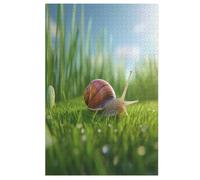 Jigsaw Puzzle for Adults Snails 1000 Piece Jigsaw Puzzles Wood Puzzle Adults And Children Challenging Game （78×53cm）
