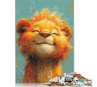 Jigsaw Puzzle for Adults Sunny Lion Bliss 500 Piece Jigsaw Puzzles Wood Puzzle Adults And Challenging Game 500pcs (52x38cm)