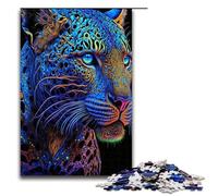 Jigsaw Puzzle for Adults The Colourful Leopard 1000 Pieces Puzzle Great Gift Suitable for And Teenager 14 And Up 1000 PCS(75x50cm)