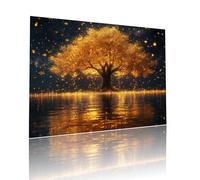Jigsaw Puzzle for Adults Tree Difficult 200 pieces Adult Kids Toddler Puzzles Age 4-6 Dream Mini Jigsaws 5-8 Year Olds Toys, Fun Challenging Brainteasing, Home Decoration and Gifts 9.8x13.8in t-902