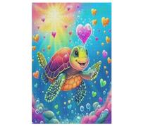 Jigsaw Puzzle for Adults Turtle 1000 Piece Suitable for Children over 12 Years Old Wooden Puzzles 78×53cm