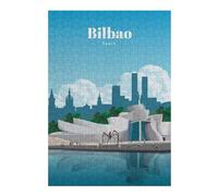 Jigsaw Puzzle for Adults, Visit Bilbao, 300 PCS