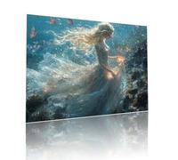 Jigsaw Puzzle for Adults Woman Difficult 200 pieces Adult Kids Toddler Puzzles Age 4-6 Dream Mini Jigsaws 5-8 Year Olds Toys, Fun Challenging Brainteasing, Home Decoration and Gifts 9.8x13.8in t-832