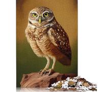 Jigsaw Puzzle For Burrowing Owl 1000 Piece Jigsaw Puzzles for Adults Wooden Jigsaw Puzzles for Adults & Stress Reliever 1000pcs (75x50cm)