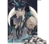 Jigsaw Puzzle For Kids Honkai Star Rail Dan Heng 1000 Piece Jigsaw Puzzle for Adults Family Cardboard PuzzlesRelax Puzzles Games Size: 26x38cm