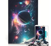 Jigsaw Puzzle for Teenagers 1000 Pieces A Dance of Planets Stars, Educational Game, Enhance Memory, Challenging Game Gifts 38x26cm