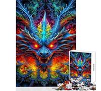 Jigsaw Puzzle for Teenagers 1000 Pieces A Dragons Triumph Educational Games Analysis And Logic DIY Toys Parent-child Interaction (75X50CM)