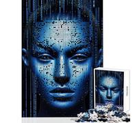 Jigsaw Puzzle for Teenagers 1000 Pieces Algorithmic Beauty 1000 Jigsaw Puzzle Relax Games Birthday Gifts Learning Educational (38x26cm)