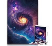 Jigsaw Puzzle for Teenagers 1000 Pieces Andromeda Galaxy Educational Games Precision Cutting Secret Santa Gifts Size 38x26cm