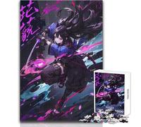 Jigsaw Puzzle for Teenagers 1000 Pieces Anime Cat Girl Shinobi Educational Games Precision Cutting Secret Santa Gifts Size 38x52cm