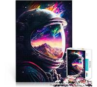Jigsaw Puzzle for teenagers 1000 Pieces Astronaut reflections 1 Entspannungsspiele Einzigartige Wohndekoration und Geschenke38x26cm