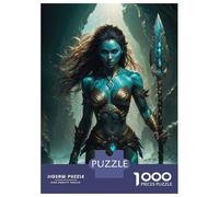 Jigsaw Puzzle for Teenagers 1000 Pieces Atlantean Spear Goddess Puzzle for Adults Relax Games For Family Fun for Is Ideal As A Gift 70x50cm/1000pcs