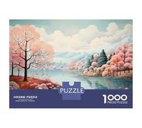 Jigsaw Puzzle for Teenagers 1000 Pieces Autumnal Serenity Landscape Jigsaw Puzzle Relax Games Difficult Hard Difficult And Challenge 70x50cm/1000pcs