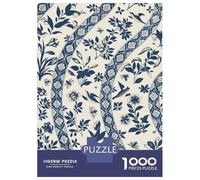 Jigsaw Puzzle for Teenagers 1000 Pieces Bees Birds Flowers Japanese Jigsaws for Adults Hands-on Game Enhance Memory Parent-child Interaction 38x26cm/1000pcs