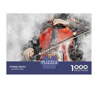 Jigsaw Puzzle for Teenagers 1000 Pieces Cello Adult Puzzles Family Games Improve Memory for Is Ideal As A Gift 70x50cm/1000pcs