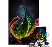 Jigsaw Puzzle for Teenagers 1000 Pieces Cosmic Carnivore Succulent Learning Educational Toys Hands-on Game Family Activities Birthday Gifts (Size 38x26cm)