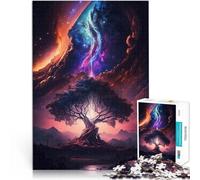 Jigsaw Puzzle for teenagers 1000 Pieces Cosmic Heaven Dekomprimierendes intellektuelles Lernspielzeug für Heimdekoration38x26cm