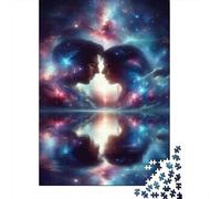 Jigsaw Puzzle for Teenagers 1000 Pieces Cosmic Love Reflection Puzzle for Adults DIY Toys Analysis And Logic Difficult And Challenge 70x50cm/1000pcs