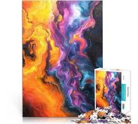 Jigsaw Puzzle for teenagers 1000 Pieces Cosmic Sovereignty Intellektuelles Spiel mit passendem Poster und Quizblatt38x26cm