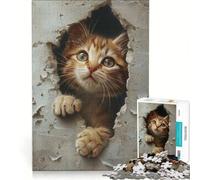 Jigsaw Puzzle for Teenagers 1000 Pieces Curiositys Glimpse, Toy Wall Decor, Difficult And Challenge, Challenging Game Gifts 38x26cm