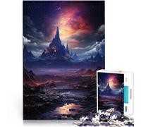 Jigsaw Puzzle for teenagers 1000 Pieces Dark Fantasy Landscape Challenging Game Gifts for is ideal as a gift for the whole family 50x70cm