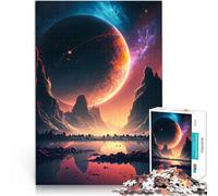 Jigsaw Puzzle for teenagers 1000 Pieces Dawn of Space Landscape Entspannungsspiele Geburtstagsgeschenk, Geschenke, Wandkunst75x50cm