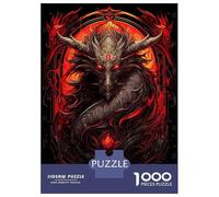 Jigsaw Puzzle for Teenagers 1000 Pieces Devil Hell Dragon Adult Puzzles Toy Wall Decor But Fun And Humorous for Is Ideal As A Gift 70x50cm/1000pcs