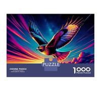 Jigsaw Puzzle for Teenagers 1000 Pieces Eagle Art Print Poster-3 Jigsaw Puzzle Relax Games Difficult Hard Difficult And Challenge 70x50cm/1000pcs