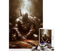 Jigsaw Puzzle for Teenagers 1000 Pieces End of The Battle Interactive Family Leisure Activity Ideal Festive Holiday Present (38X52cm)
