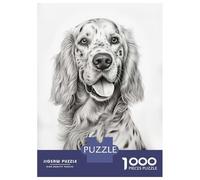 Jigsaw Puzzle for Teenagers 1000 Pieces English Setter Jigsaws for Adults Hands-on Game Wall Art Unique Gifts for Birthday And Christmas 70x50cm/1000pcs
