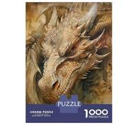 Jigsaw Puzzle for Teenagers 1000 Pieces Ethereal Dragon Teenager Puzzles Hands-on Game Difficult Challenge Unique Gifts for Birthday And Christmas 38x26cm/1000pcs