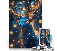Jigsaw Puzzle for teenagers 1000 Pieces Fantasy Soul Deer Brain intelligence challenge addictive toys is ideal as gifts for the whole family 50x70cm