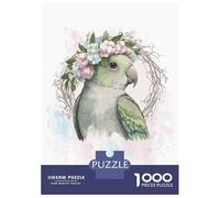 Jigsaw Puzzle for Teenagers 1000 Pieces Flora Monk Parakeet Art Adult Puzzles Toy Wall Decor But Fun And Humorous for Is Ideal As A Gift 38x26cm/1000pcs