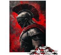 Jigsaw Puzzle for Teenagers 1000 Pieces Gladiator's Fury Educational Games Difficult Hard Home Decoration Toys Birthday Present,Travel Gifts, Size 38x52cm