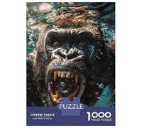 Jigsaw Puzzle for Teenagers 1000 Pieces Gorilla Sea Jigsaw Puzzle Relax Games Difficult Hard Difficult And Challenge 52x38cm/1000pcs
